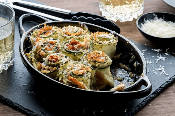 Baked Parmesan Zucchini Bites