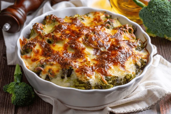 Deliciously Healthy Chicken Broccoli and Cauliflower Casserole Recipe